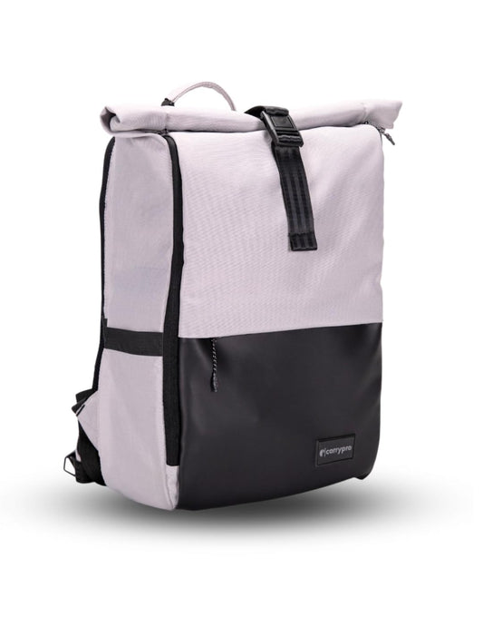 CarryPro URBX 25 Ltrs(Mist Grey), Urban Exploration Laptop Backpack(16 inch), Tw