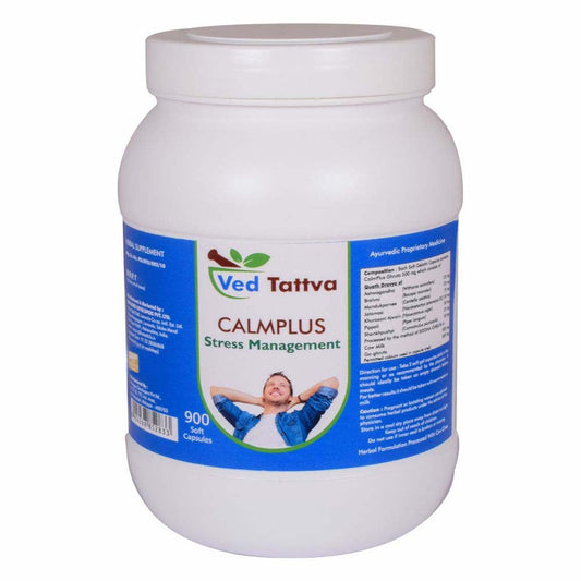 Ved Tattva CalmPlus Capsules 900 Capsules Pack of 1