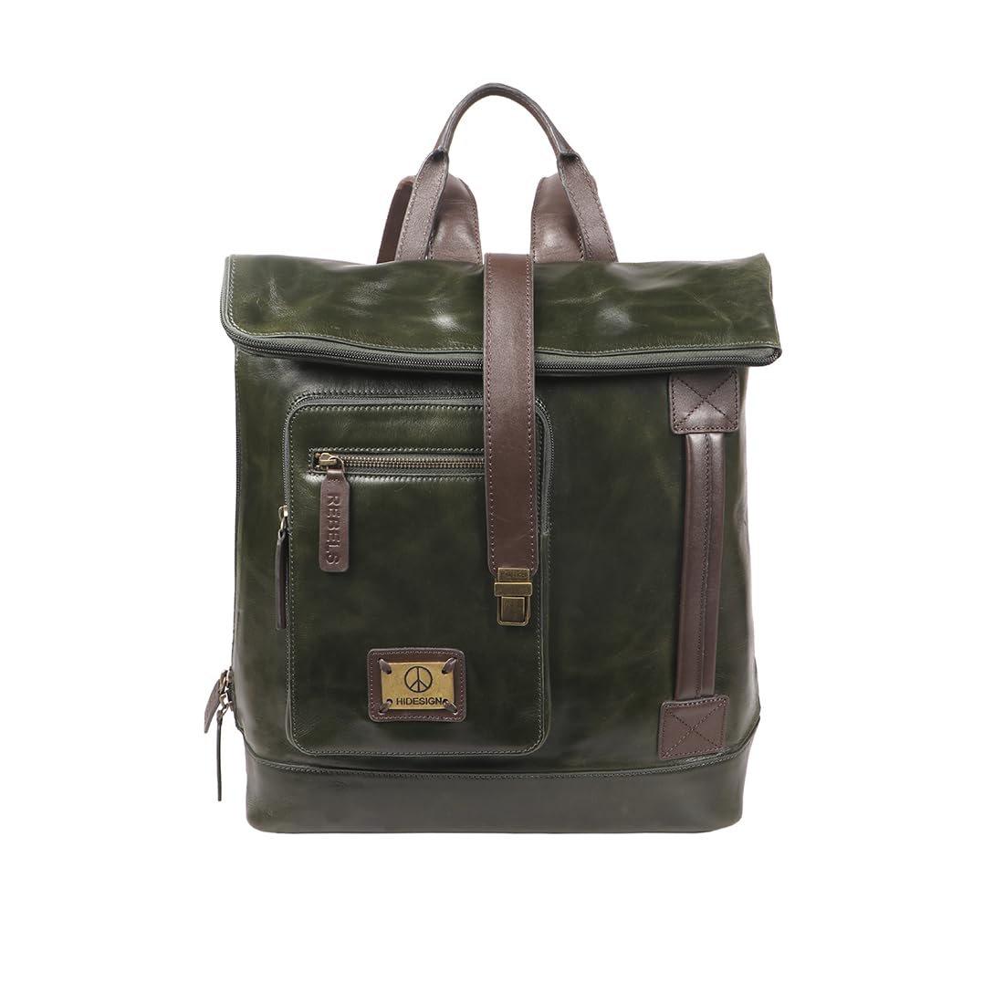 Hidesign Uncle Ho 03 - Cherokee/Mel Ranch - Men's Backpack - Jungle/Brown - L