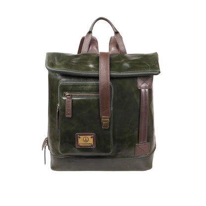 Hidesign Uncle Ho 03 - Cherokee/Mel Ranch - Men's Backpack - Jungle/Brown - L
