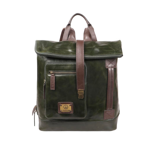 Hidesign Uncle Ho 03 - Cherokee/Mel Ranch - Men's Backpack - Jungle/Brown - L