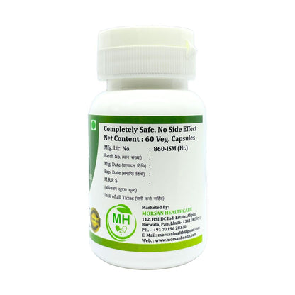 Morsan's Moringa (Moringa oleifera) Capsules, Pack of 60 x 500 mg. Veg. Capsules (1)
