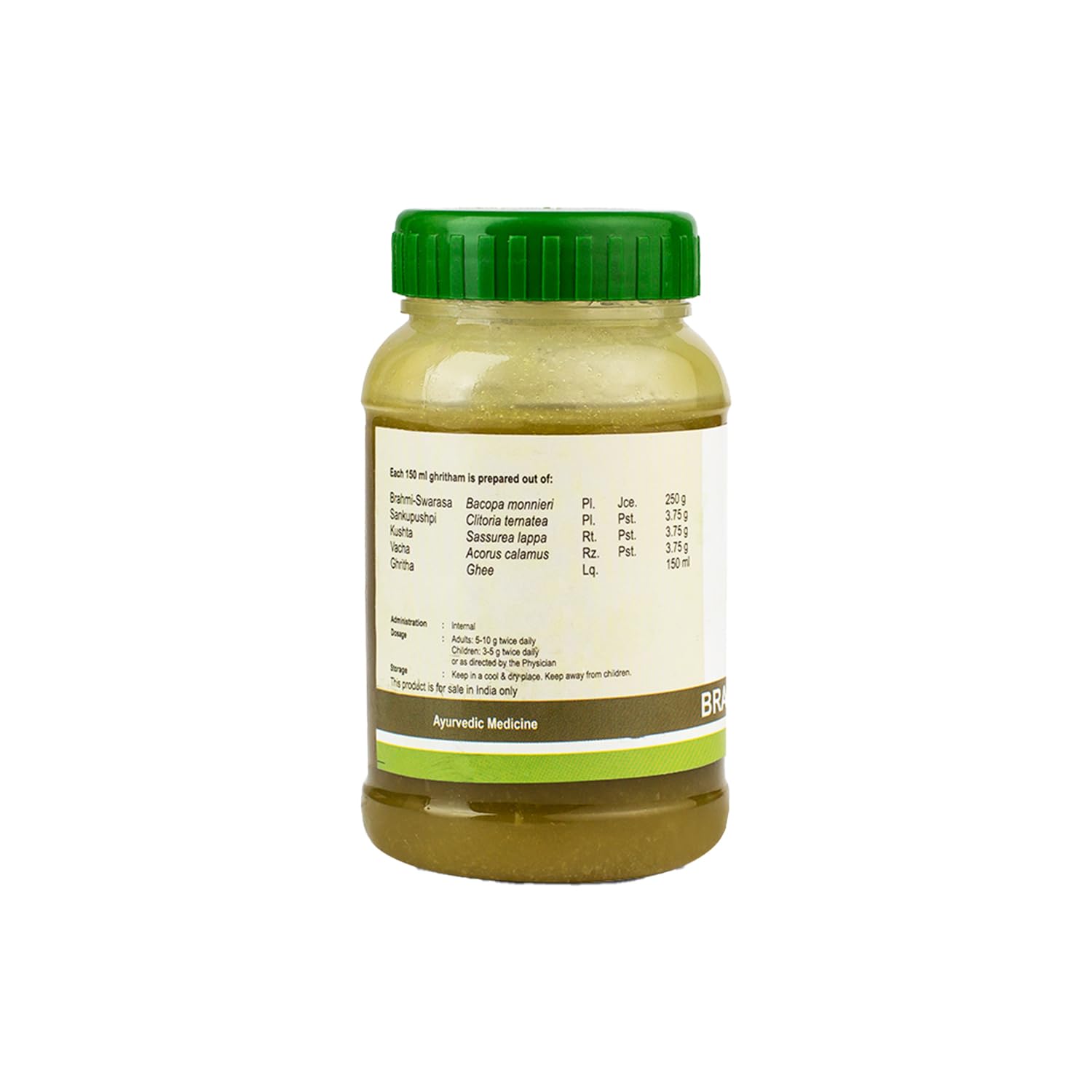 Kerala Ayurveda Brahmi Ghritham 150 ml- image 6