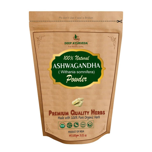 Organic Ashwagandha Powder | Pure Withania Somnifera Root Powder | Natural Stress Relief & Energy Support | Ayurvedic Adaptogen Supplement | No Additives, Non-GMO