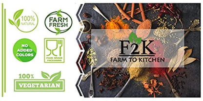 F2K Farm to Kitchen Star Anise Chakra Phool Seeds-Unlock The Unique Flavor And Aroma For Culinary Adventures, Secret Ingredient For Asian Inspired Dishes,25 Grams