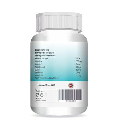 Vokin Biotech Crystalix Complete Eye Health Formula, 60 Capsules