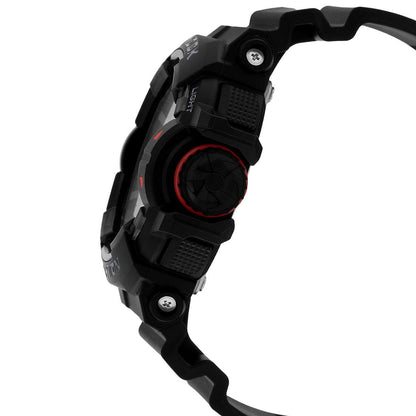 Casio G-Shock GA-400-1BHDR Black & Red Analog-Digital Dial Black Resin Strap Men's Watch Shock and 200M Water Resistant G566