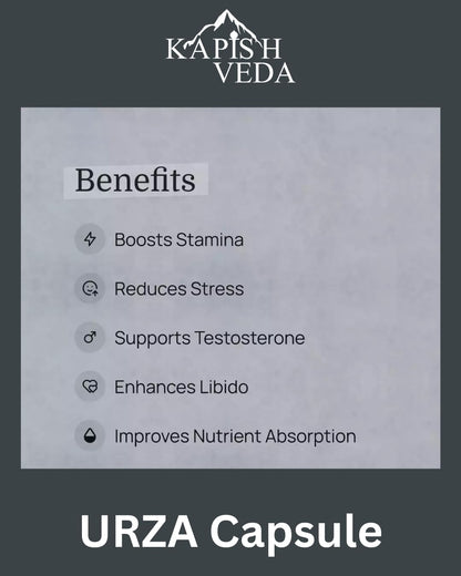 KAPISH URZA Capsules Natural Ayurvedic