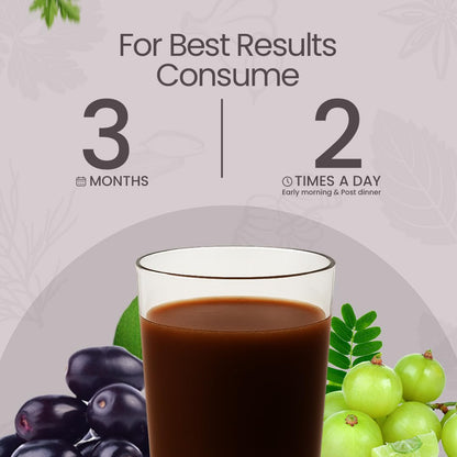 Krishna's Diabic Care Plus Juice with 14 Herbs – Natural Support for Blood Sugar Levels | Herbal Formula for Energy & Wellness - 1000 ml