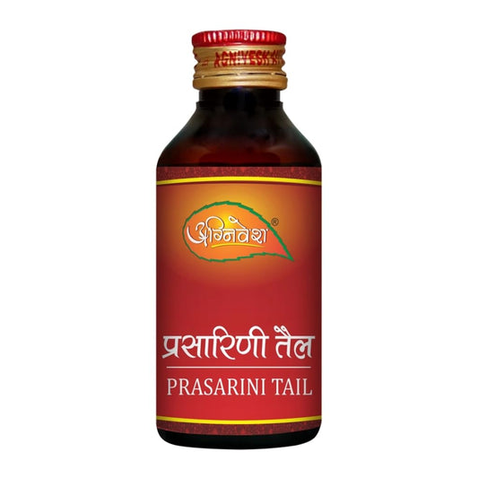 AGNIVESH PRASARINI TAIL100Ml/ Useful In Joint Pain, Sprain Pain And Sciatica.