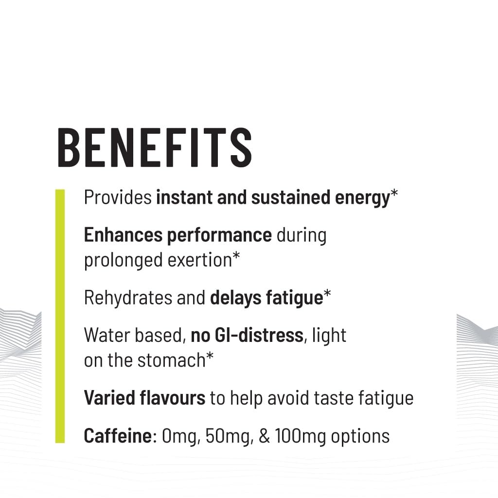 Unived Elite Gel, 2:1 Carbohydrate Ratio, 45g Carbs, Beta-Alanine, Sodium Bicarbonate, & Essential Electrolytes, 190kcal & Gluten-Free (Cocoa Sea Salt - 50mg Caffeine - 6 Pack)