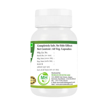 Morsan's Shatavari (Asparagus racemosus) Capsules, Pack of 60 x 500 mg. Veg. Capsules (1)