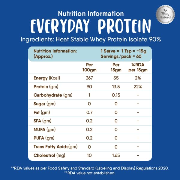 TruNativ Everyday Protein| 13.5g Protein| With Whey Protein Isolate| Da- image 3