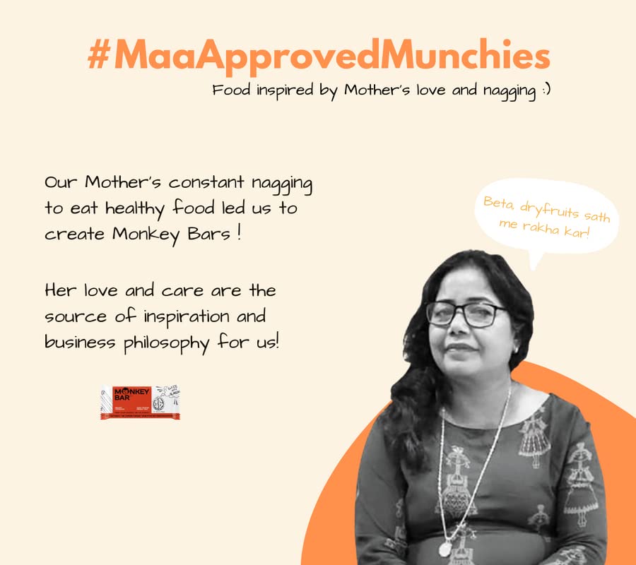 MONKEY BAR - Walnut Cinnamon Protein Bar - 8 Bars, 50g each, 10g Protei- image 2