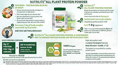 Amway Nutrilite All Plant Protein - 1 kg- image 3