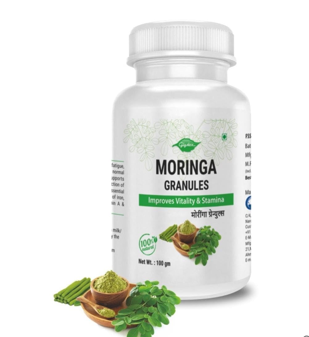 Bluekites Moringa granules 100g Pack of 3