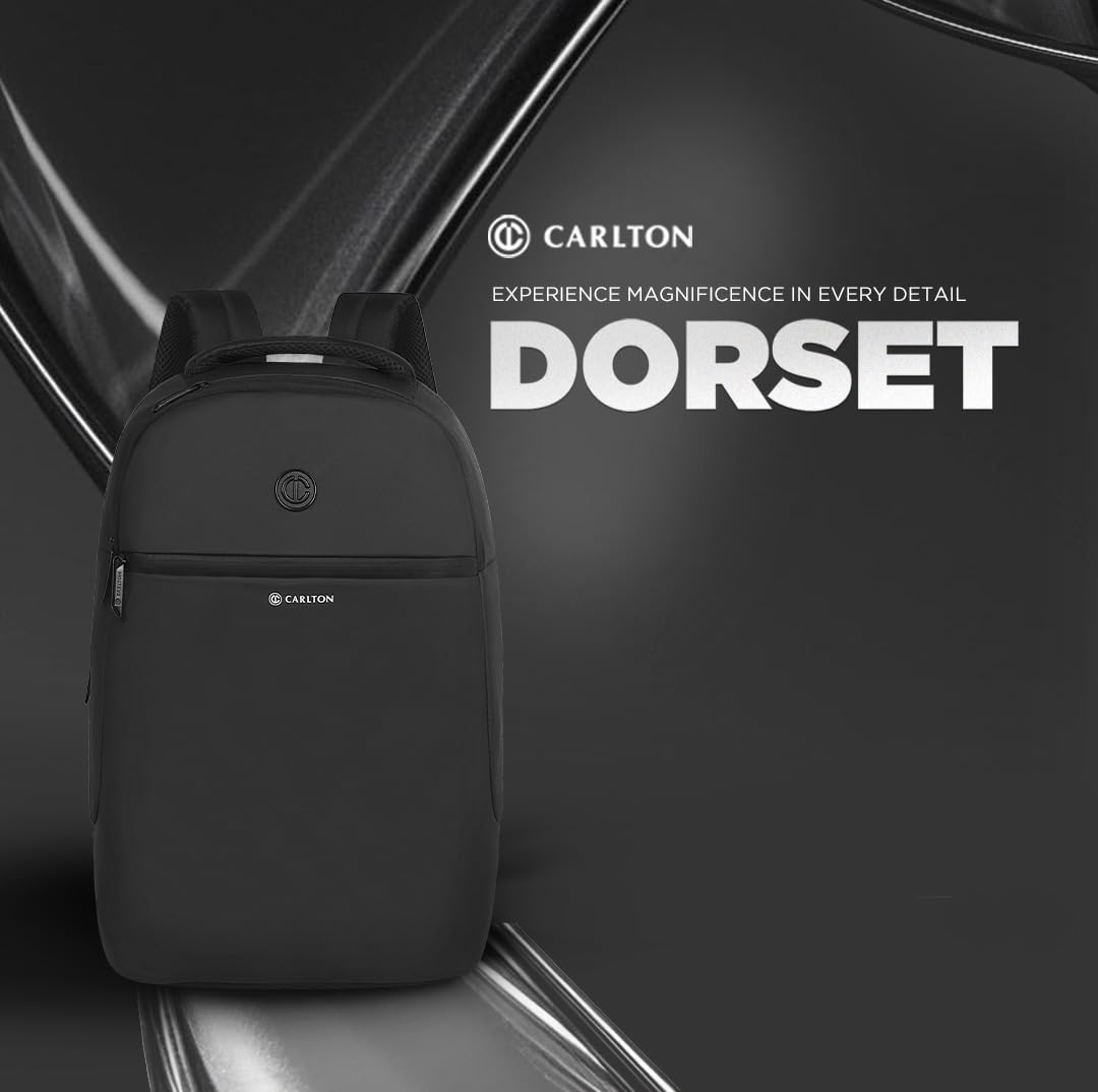 CARLTON Laptop Backpack 22L With Rain Cover, Pockets for Hard drive, Pa- image 3