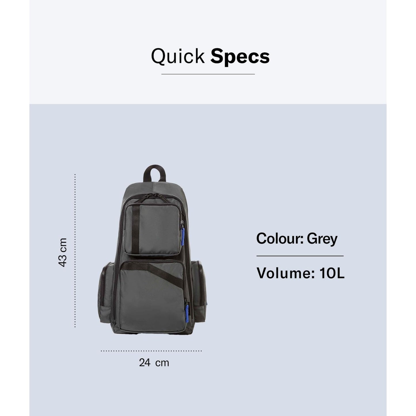 Samsonite Red Lukout Backpack 24 Cms Grey Polyester Premium Casual Daypacks for Travel Vol - 26 lit