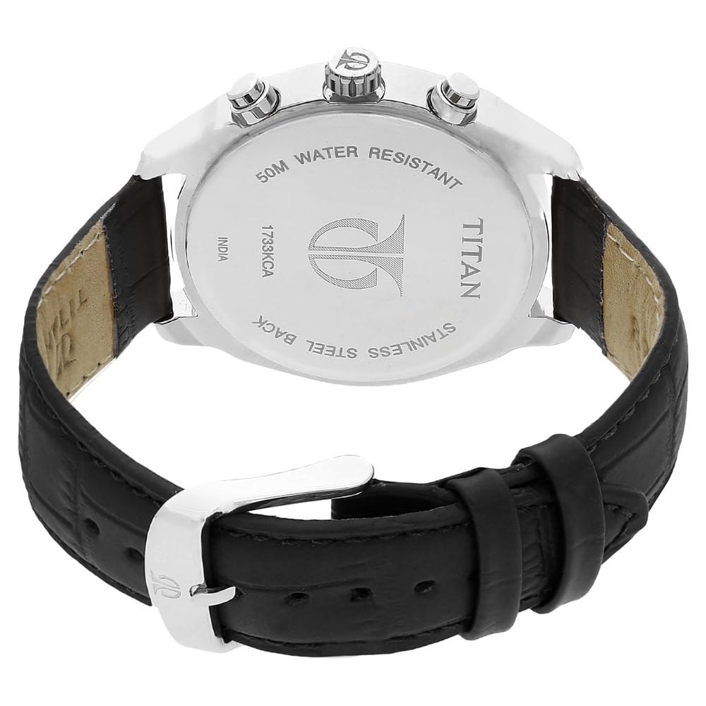 Titan Neo Analog Silver Dial Men's Watch-NM1733KL02 / NL1733KL02/NP1733KL02