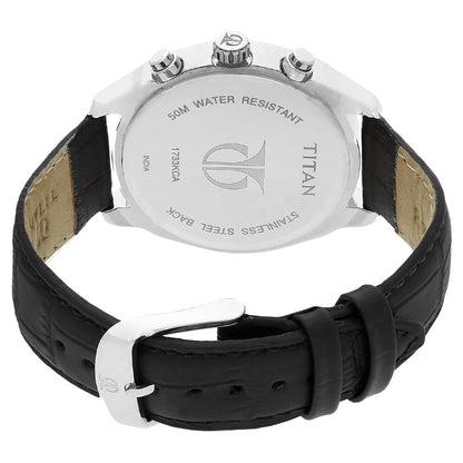 Titan Neo Analog Silver Dial Men's Watch-NM1733KL02 / NL1733KL02/NP1733KL02