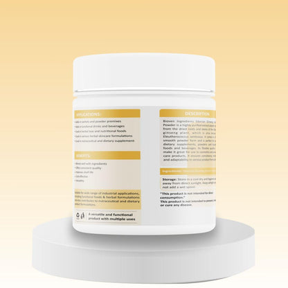 Bioven Ingredients Siberian Ginseng Extract Powder, Pure Extract, No Added Preservatives, 125g