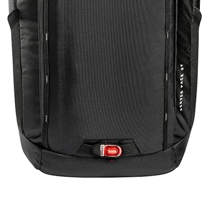 Tatonka Server Pack 22, Practical laptop backpack with many compartments, Vent Comfort Carrying System, Black