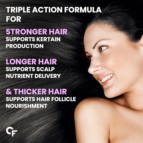 Carbamide Forte Biotin for Hair Growth with Amla, Brahmi & Bamboo Extra- image 6