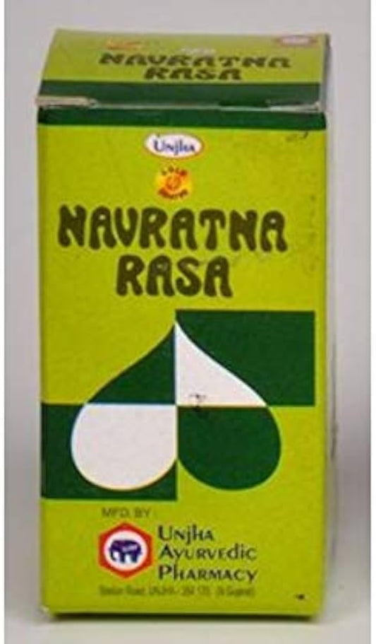 Unjha's Navratna Rasa (Gold Coated) 30 Pills