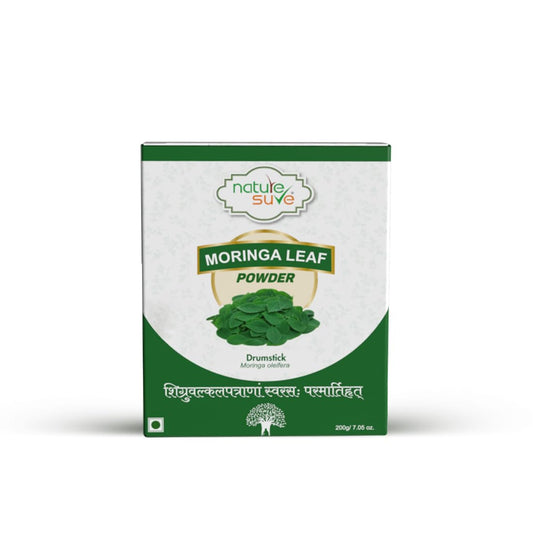Nature Sure Moringa Leaf Powder 200g, Atta Mix Superfood, Moringa Powder for Wei