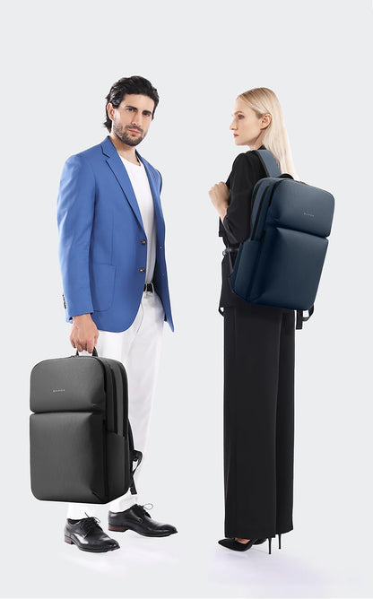 Red Lemon BANGE MetroGuard Laptop Backpack | 27L Water-Resistant Travel Bag | Anti-Theft Backpack for Men & Women | Fits 15.6" & 16" Laptops | Office, College, Business & Travel Bag (Grey)