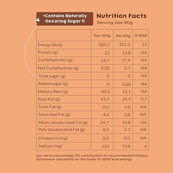 Kilobeaters High Protein Almond Cookie Cereal Made With Almond Flour, Zero Sugar Healthy Dessert For Breakfast (Pack of 1, 1kg)