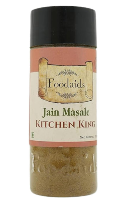 Foodaids Jain Kitchen King Masala 100gm / sabji masala/No Onion No Garlic/Aromatic flavour.