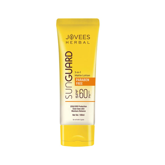 Jovees Argan Sun Guard Lotion SPF 60 PA++++ (100ml)