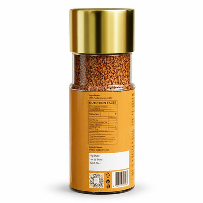 TGL Co. Morning Motivation Instant Coffee 100% Arabica Freeze Dried (100 Gm) | Anti Oxidant | Boost Energy | No Artificial Flavour