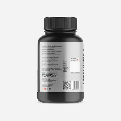 Vitamuch Multi-One Daily Multivitamin Tablets for Men & Women | Vitamins, Minerals, Amino Acids, Probiotics & Omega-3 | Boosts Immunity, Energy & Overall Health | 60 Tablets