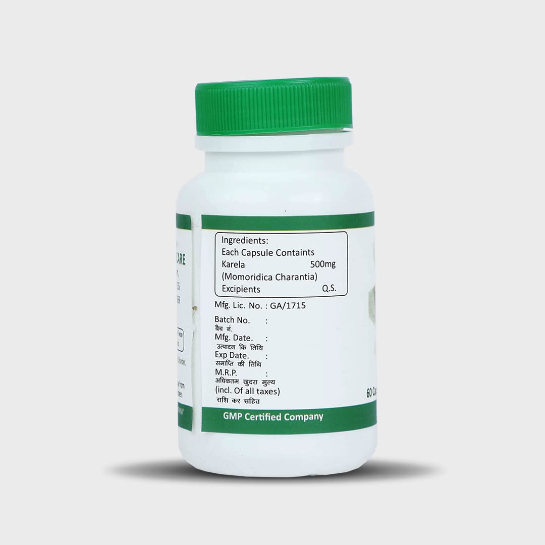 Sona Health Care Pure Karela Capsules for Diabetes (Pack Of 3)
