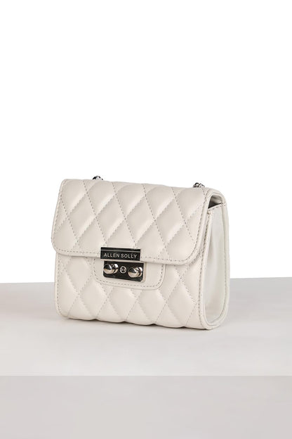 Allen Solly Women Off White colour Sling Bag_AHBGFRGBS02387 Size-15 * 8.4 * 12.6cm