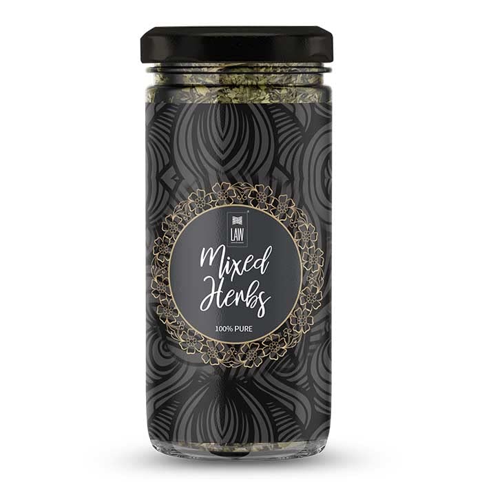 looms & weaves - 100% Pure & Natural Freeze Dried Mixed Herbs- 25 gm (Special Grade Seasoning Herb)