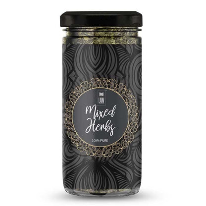 looms & weaves - 100% Pure & Natural Freeze Dried Mixed Herbs- 25 gm (Special Grade Seasoning Herb)