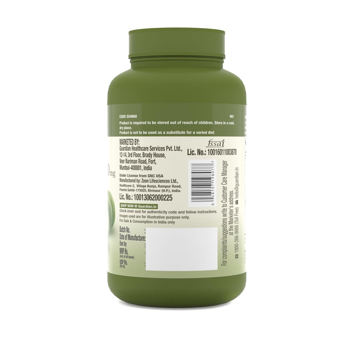 GNC Herbal Plus Garcinia Cambogia | 90 Capsules | Aids in Weight Loss | Controls Hunger Pangs | Helps Reduce Bad Fats | Improves Serotonin Level | Formulated in USA | 500mg Per Serving