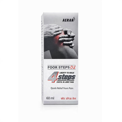 Foor Steps Plus with oil Ayurvedic Joint Support Tablets – Herbal Joint Health & Flexibility Supplement – 90 Capsules