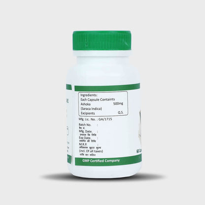 SONA HEALTH CARE Organic Ashoka Capsules - 60 Capsules (Pack of 2)