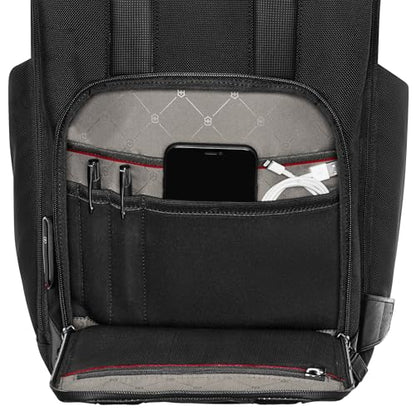 Victorinox Swiss Designed Deluxe Backpack, Laptop Bag For Men & Women, Architecture Urban 2, 23 Litres, Black, 653356