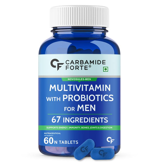 Carbamide Forte Multivitamin for Men with 67 Ingredients for Immunity & Energy |