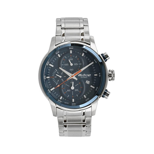 Titan Octane Analog Blue Dial Men's Watch-NL90086KM01/NP90086KM01