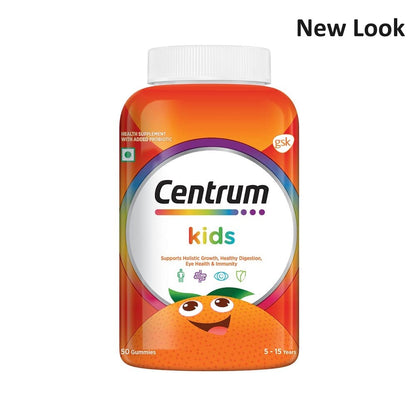 Centrum Kids Organic Multigummies with Essential Nutrients for Immune Support, Muscle Function, and Brain Health - 90 Count