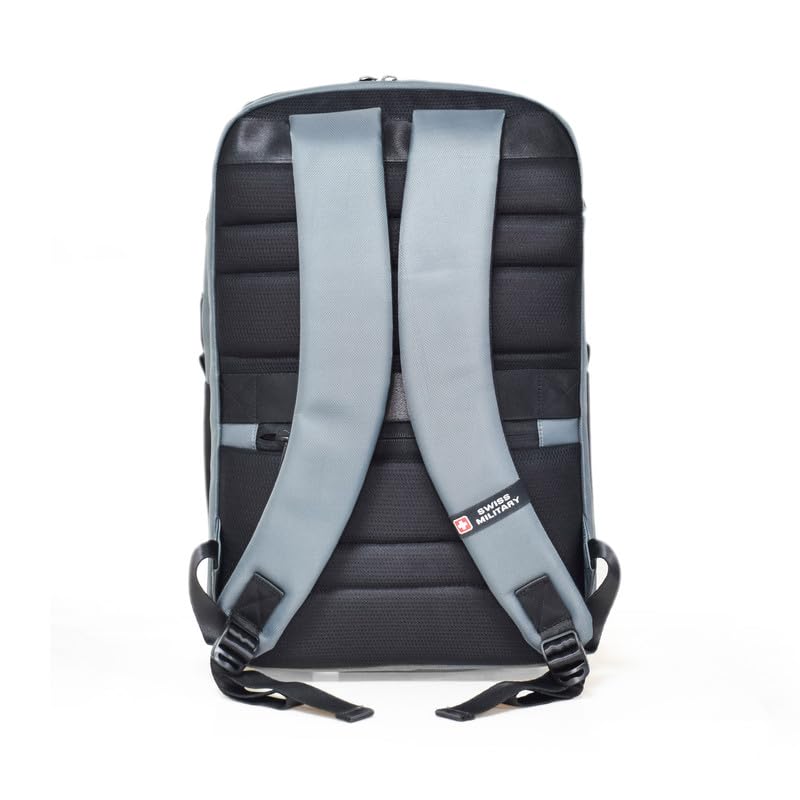 SWISS MILITARY Helium 21L Laptop Backpack Fits 15.6" Laptop USB Chargin- image 7
