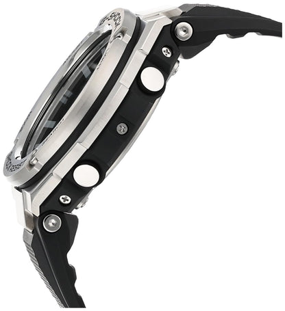 Casio G-Shock GST-S110-1ADR Analog-Digital Black Dial Men Watch Black Resin Strap (G609)