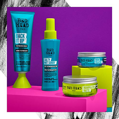 TIGI Bed Head Manipulator Matte Hair Wax Paste With Strong Hold For Men,Long-Lasting Texture Hold For Hairstyling,Definition And Texture,Light And Non-Greasy Hair Setting Wax,Natural Matte Finish,57G