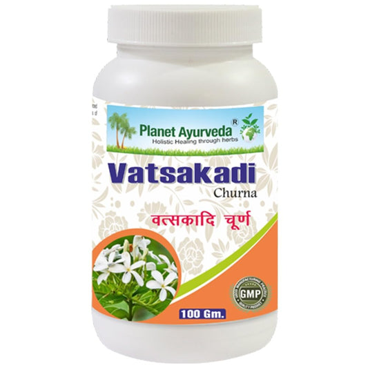 Planet Ayurveda Vatsakadi Churna, 100 gms, "Ayurvedic Medicine for Ulcerative Co